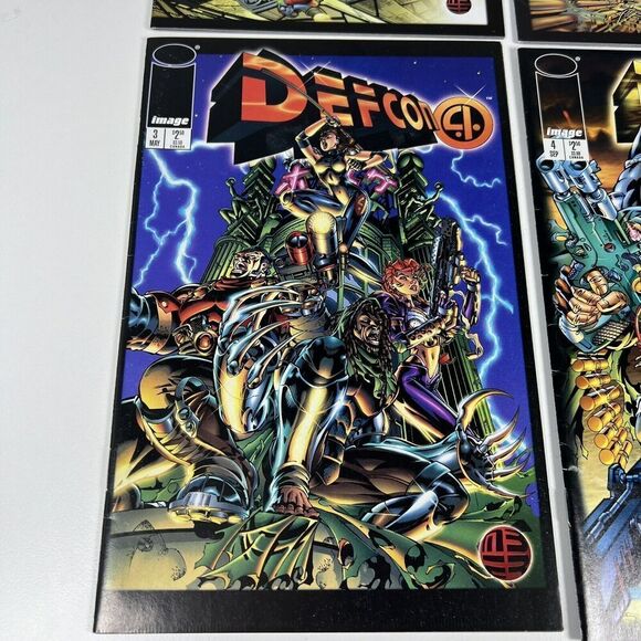 Image Comics Defcon 4, #1-4 Complete Series - Picture 4 of 6
